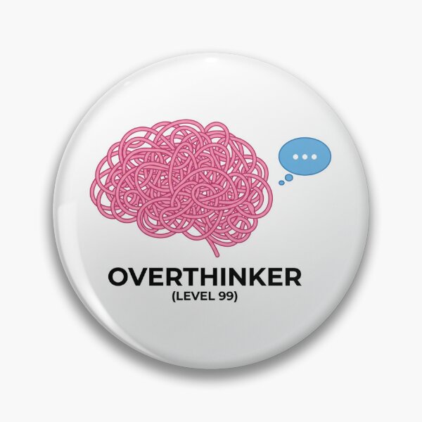 Item preview, Overthinker Complex Thought Graphic designed and sold by FrankOliver.