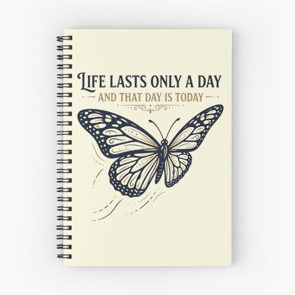 Item preview, Butterfly of Today – Inspirational Quote Art designed and sold by Dogandesighn.
