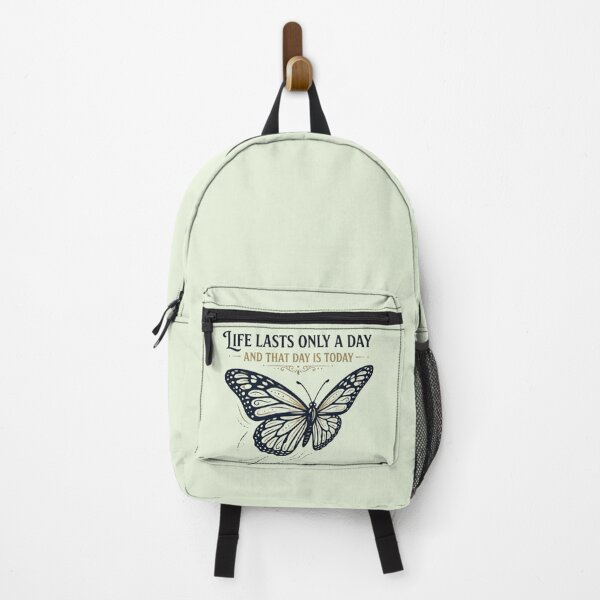 Item preview, Butterfly of Today – Inspirational Quote Art designed and sold by Dogandesighn.