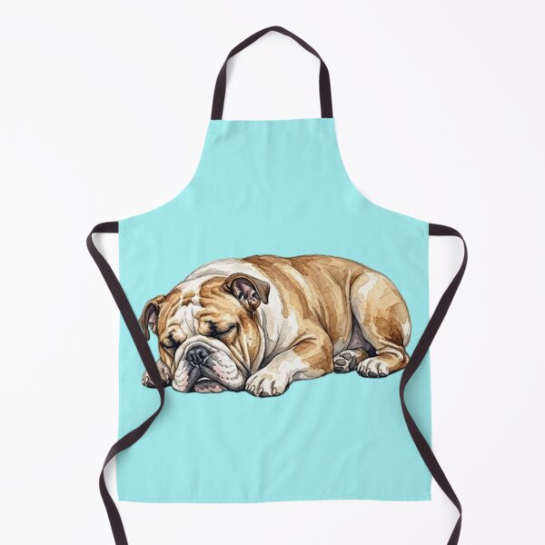 Item preview, Sleeping Watercolor Bulldog designed and sold by TheMagicIcon.
