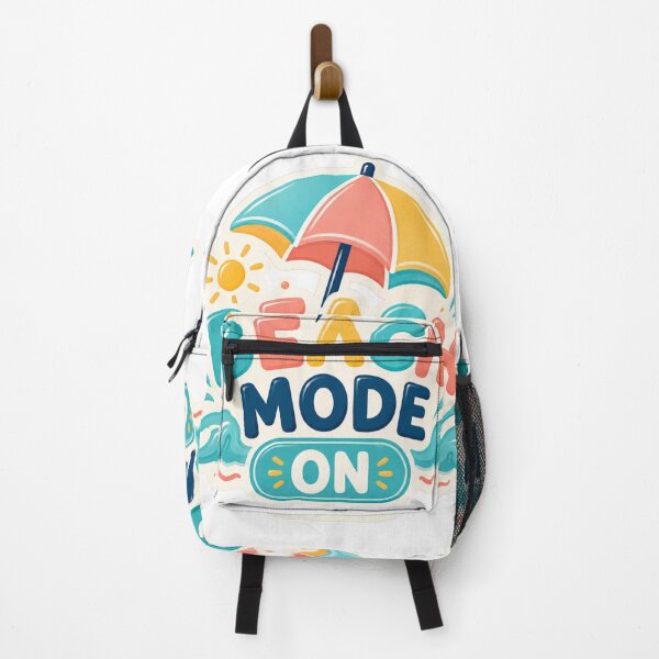 Item preview, Beach mode activated: colorful design for summer beach vacation. designed and sold by FusiTink.