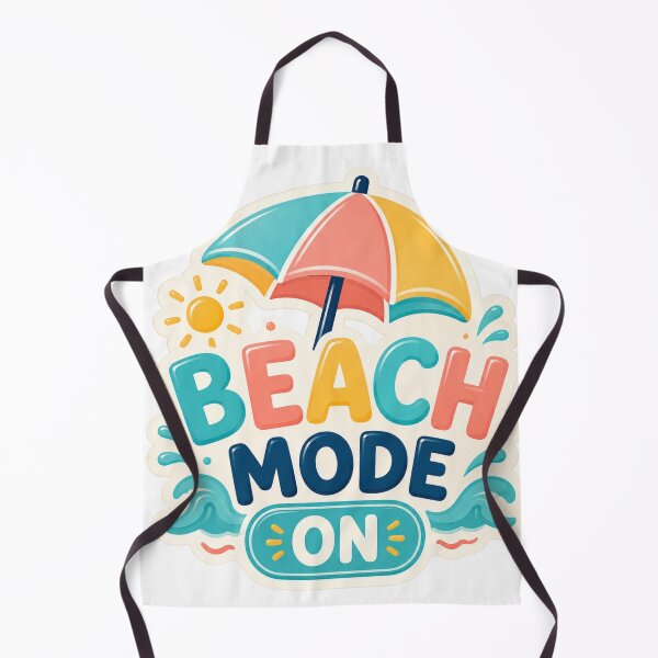 Item preview, Beach mode activated: colorful design for summer beach vacation. designed and sold by FusiTink.