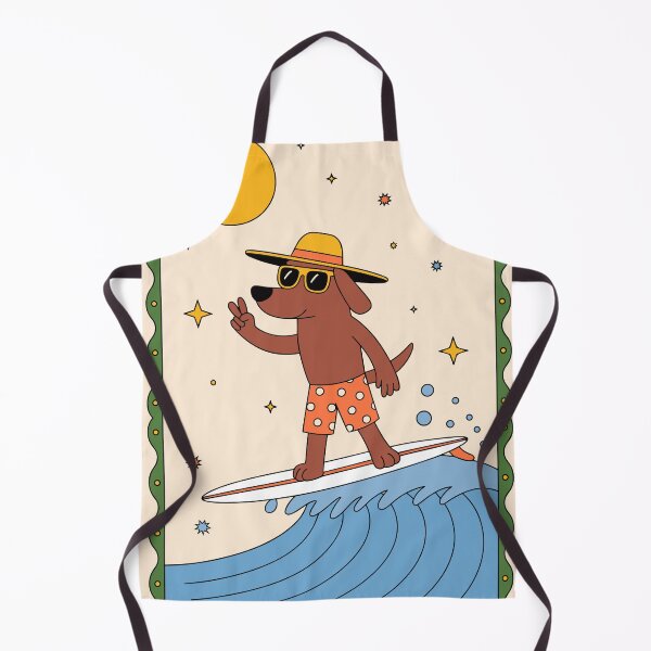 Item preview, Surfer Summer Dog designed and sold by JoyfulFeeling.