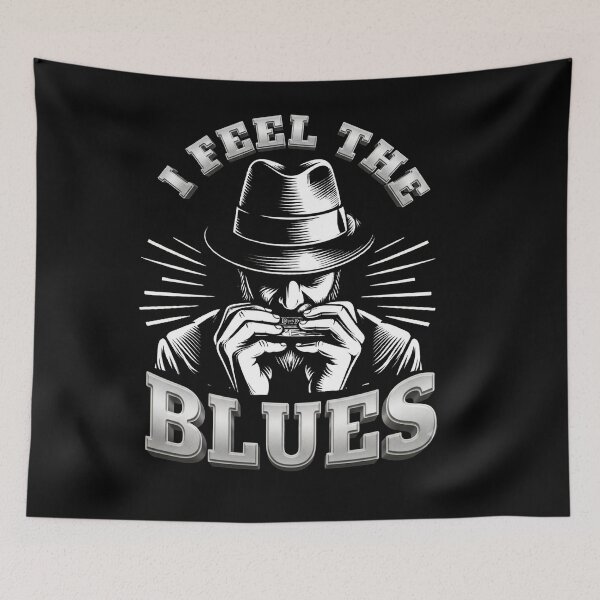 Item preview, I feel the Blues B&W designed and sold by TomVtX.