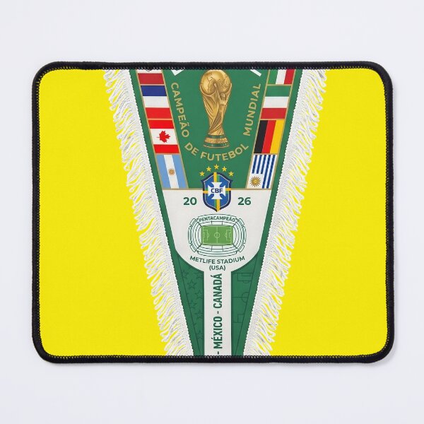 Item preview, Brazil Hexa 2026 World Cup Vintage Pennant designed and sold by AV.