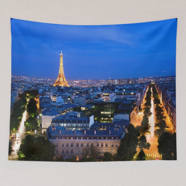 Item preview, Paris Eiffel Tower Nightscape designed and sold by athanasioungr.