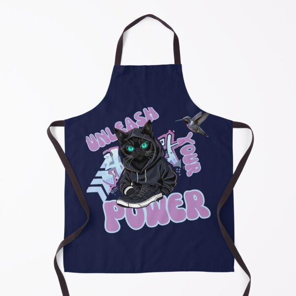 Item preview, Black Cat Jordan 4 Streetwear Unleash Your Power designed and sold by hoodiehood.