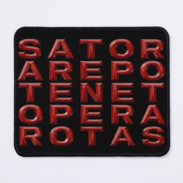 Item preview, Sator Square Aesthetic Palindrome – Ancient Occult Geometric Dark Streetwear RED designed and sold by MCVersa2026.