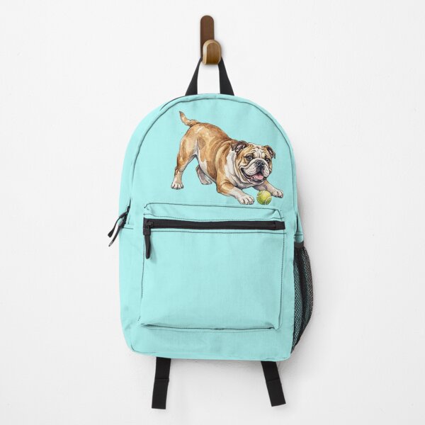 Item preview, Watercolor Bulldog Playing designed and sold by TheMagicIcon.