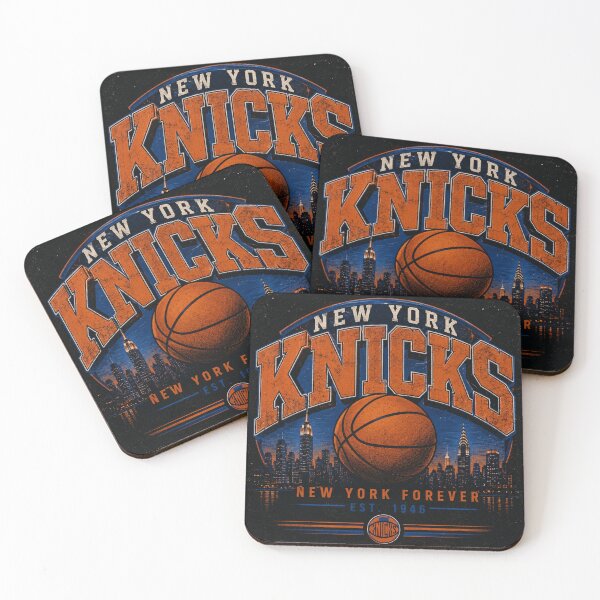 Item preview, New York Knicks Vintage Basketball Skyline Streetwear Design designed and sold by BoomStickers18.