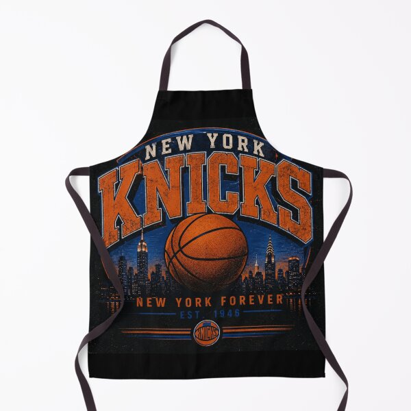 Item preview, New York Knicks Vintage Basketball Skyline Streetwear Design designed and sold by BoomStickers18.