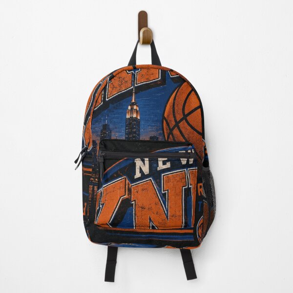 Item preview, New York Knicks Vintage Basketball Skyline Streetwear Design designed and sold by BoomStickers18.