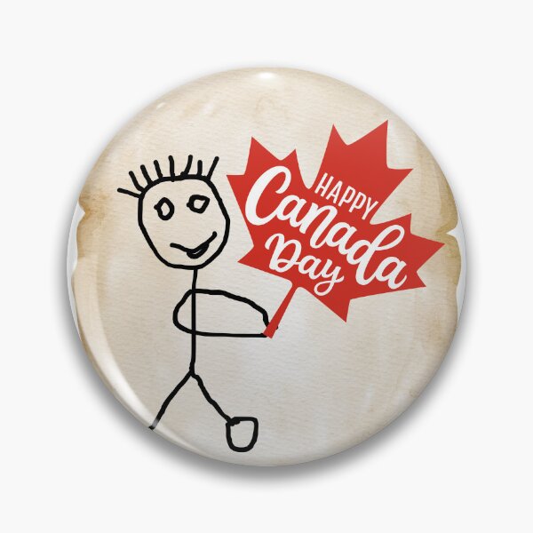 Item preview, happy canada day stick figure mode  designed and sold by Road Rouch Gallery.