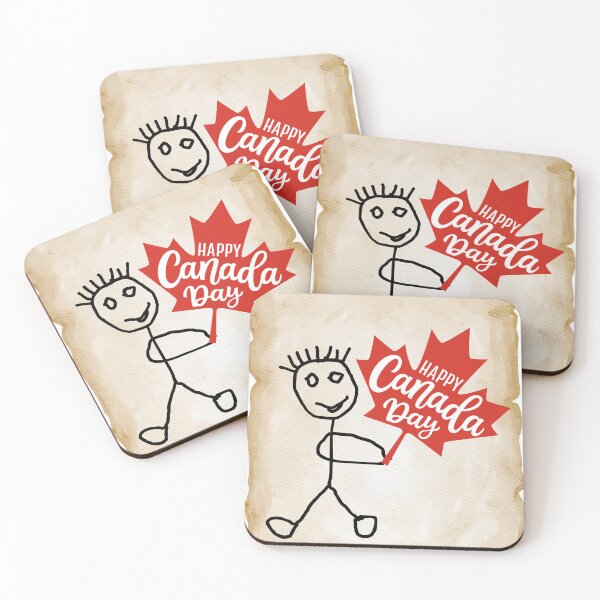 Item preview, happy canada day stick figure mode  designed and sold by Road Rouch Gallery.