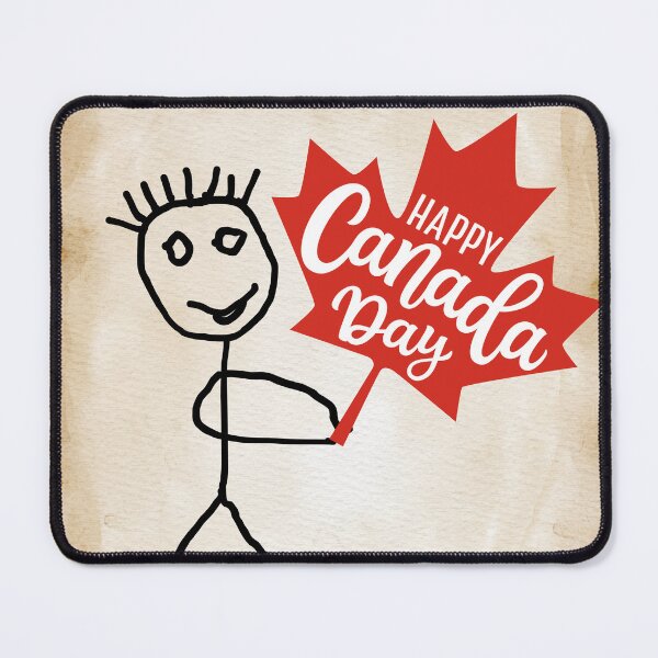 Item preview, happy canada day stick figure mode  designed and sold by Road Rouch Gallery.