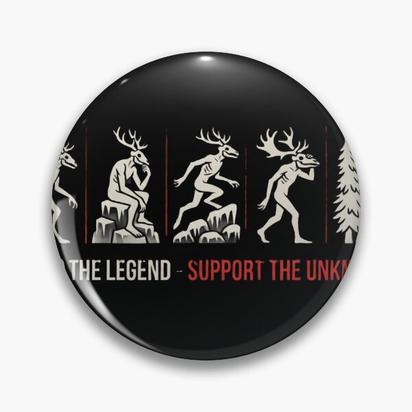 Item preview, Wendigo – Wear the Legend | Support The Unknown designed and sold by redsharkuk.