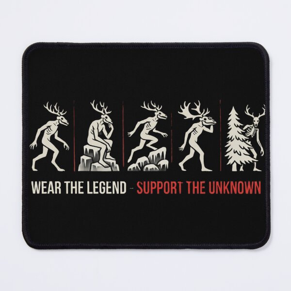 Item preview, Wendigo – Wear the Legend | Support The Unknown designed and sold by redsharkuk.