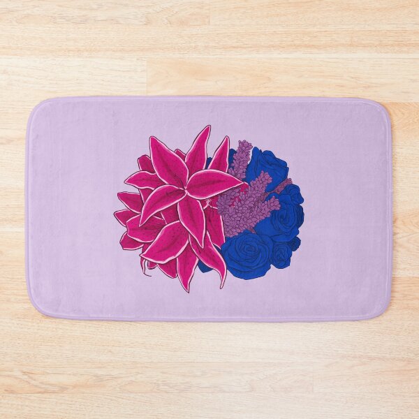 Item preview, Bi Pride Flower Bouquet designed and sold by rorynorth.