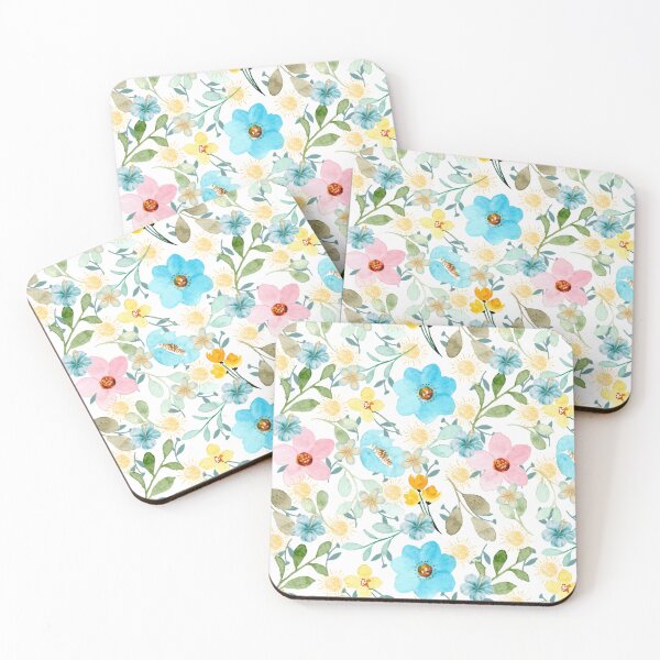 Item preview, Watercolor Tropical Floral Pattern  designed and sold by VibranPalette.