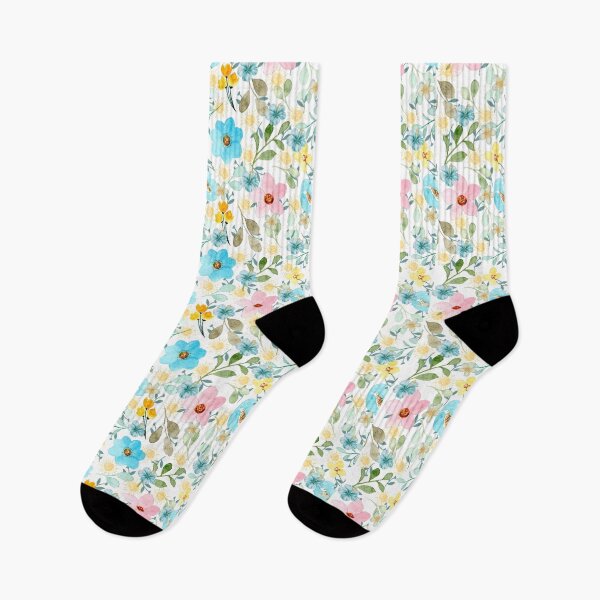 Item preview, Watercolor Tropical Floral Pattern  designed and sold by VibranPalette.