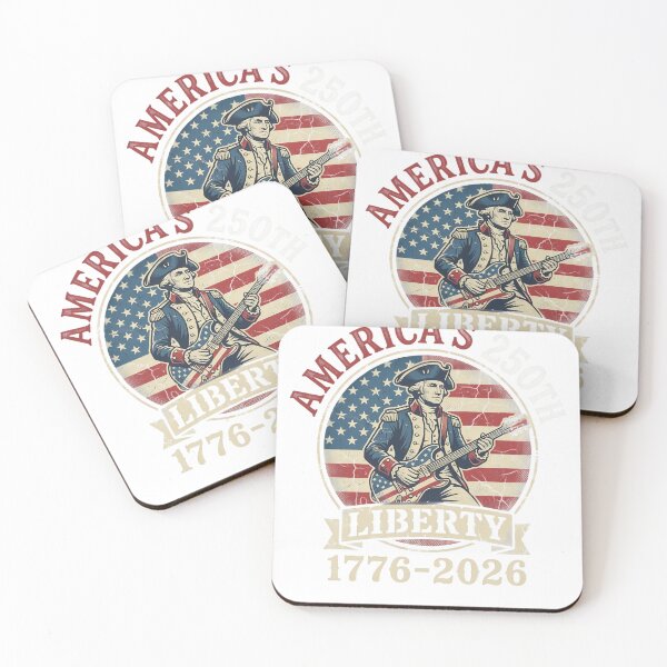 Item preview, America's 250th George Washington Guitar 1776-2026 designed and sold by JMDesignHub.