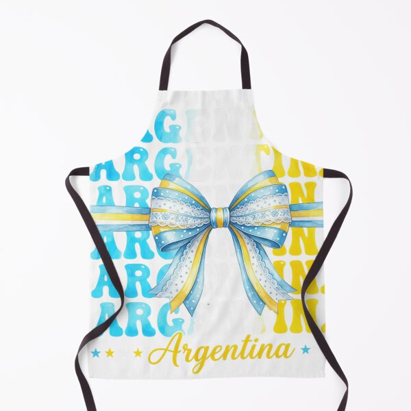 Item preview, Argentina Flag Colors Watercolor Bow National Pride designed and sold by JMDesignHub.