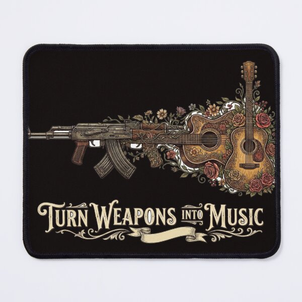 Item preview, Turn Weapons Into Music designed and sold by HEL-GSHOP.