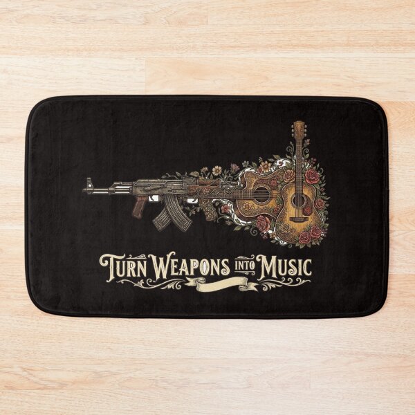 Item preview, Turn Weapons Into Music designed and sold by HEL-GSHOP.