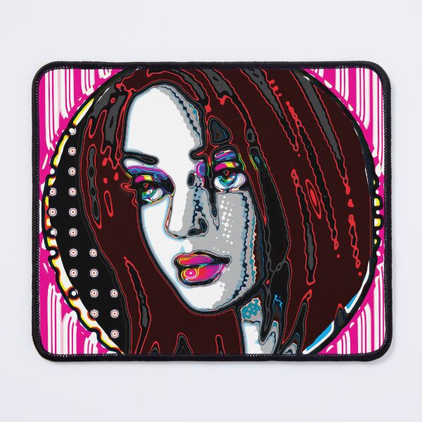 Item preview, Abstract Pop and Op Art Portrait of a Woman  designed and sold by cremedecolor.