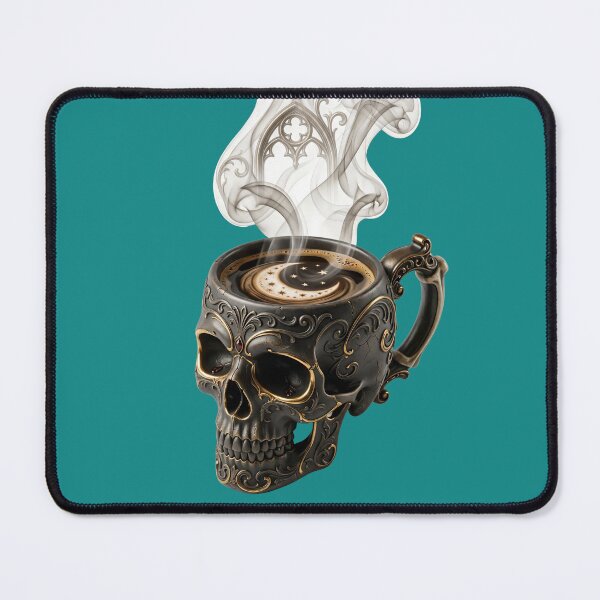 Item preview, Gothic Skull Coffee Mug Art designed and sold by Utopian-Magic.