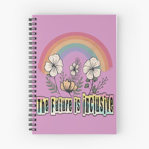 Item preview, THE FUTURE IS INCLUSIVE – Rainbow Floral Vintage Design designed and sold by RonnyMilleo.