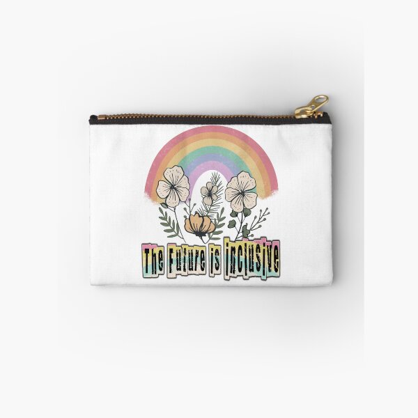 Item preview, THE FUTURE IS INCLUSIVE – Rainbow Floral Vintage Design designed and sold by RonnyMilleo.