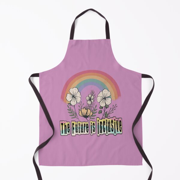 Item preview, THE FUTURE IS INCLUSIVE – Rainbow Floral Vintage Design designed and sold by RonnyMilleo.