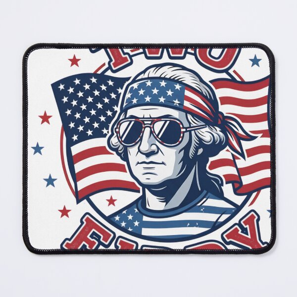 Item preview, Two Fiddy George Washington American Flag Meme designed and sold by JMDesignHub.