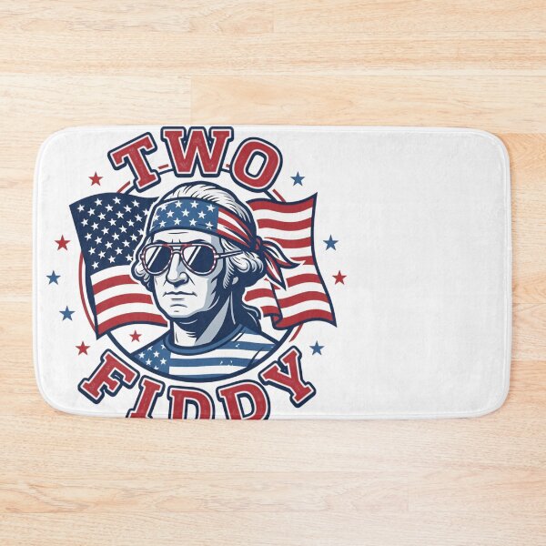 Item preview, Two Fiddy George Washington American Flag Meme designed and sold by JMDesignHub.
