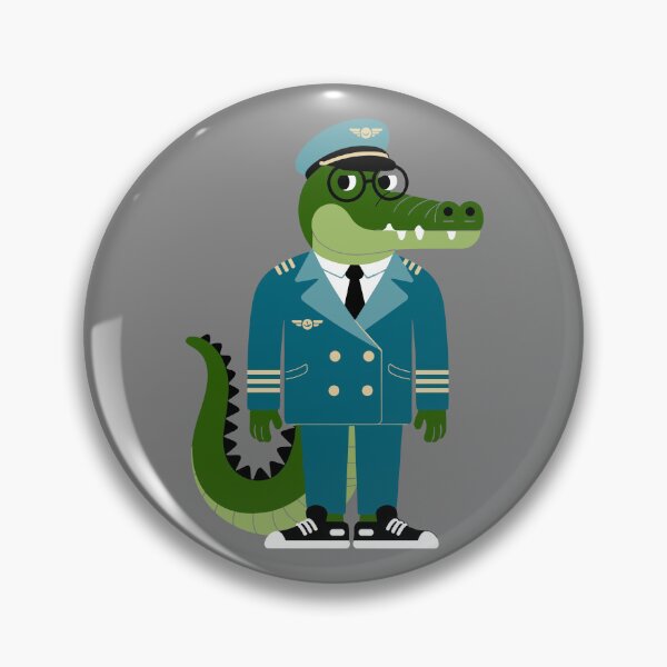 Item preview, Crocodile Pilot designed and sold by JoyfulFeeling.