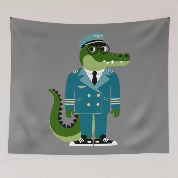 Item preview, Crocodile Pilot designed and sold by JoyfulFeeling.