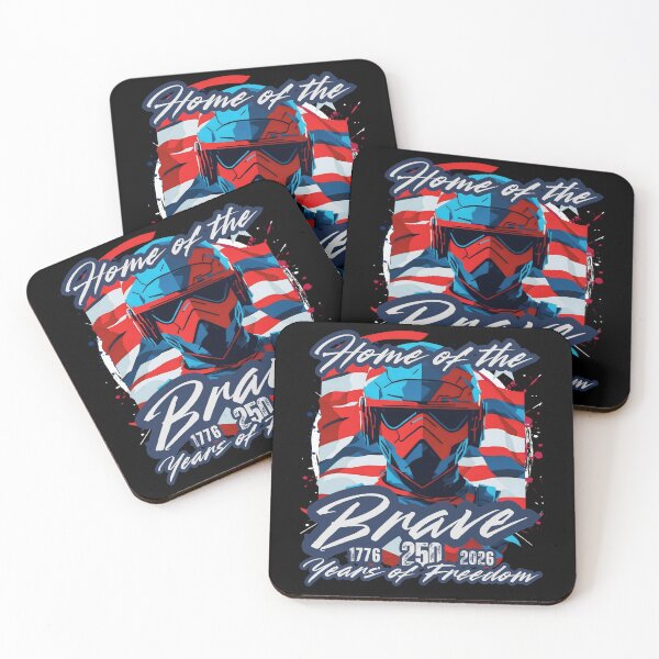 Item preview, Home of the Brave Soldier — 1776 to 2026 America 250 Years of Freedom Patriotic Hero Design designed and sold by GFamilyC.