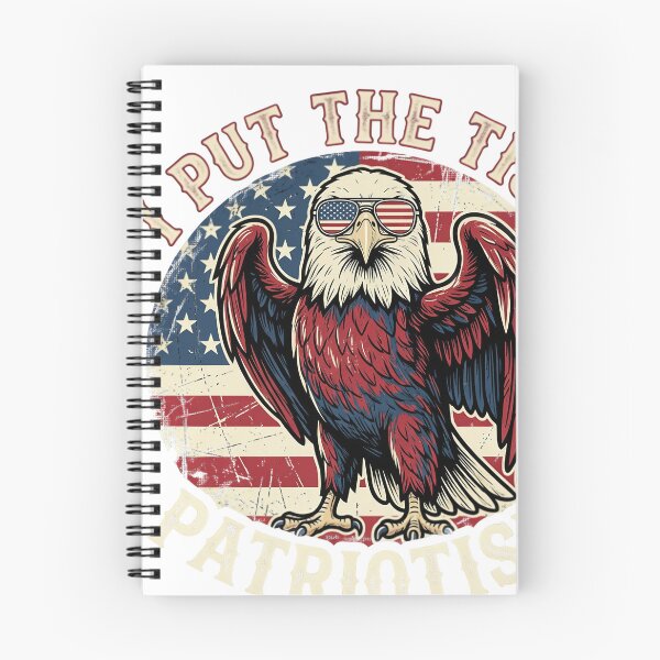 Item preview, I Put The Tism In Patriotism Bald Eagle USA Flag designed and sold by JMDesignHub.