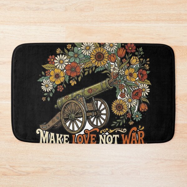 Item preview, Flower Cannon – Make Love Not War Vintage Peace Shirt designed and sold by HEL-GSHOP.