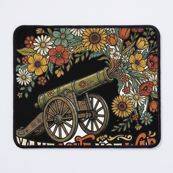 Item preview, Flower Cannon – Make Love Not War Vintage Peace Shirt designed and sold by HEL-GSHOP.