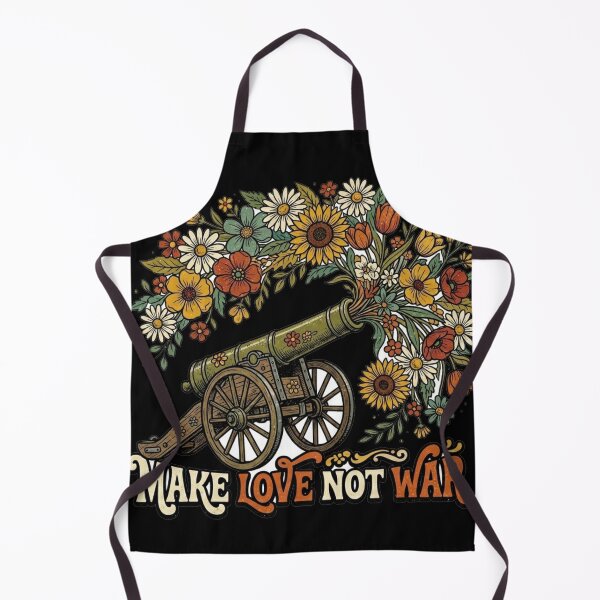 Item preview, Flower Cannon – Make Love Not War Vintage Peace Shirt designed and sold by HEL-GSHOP.