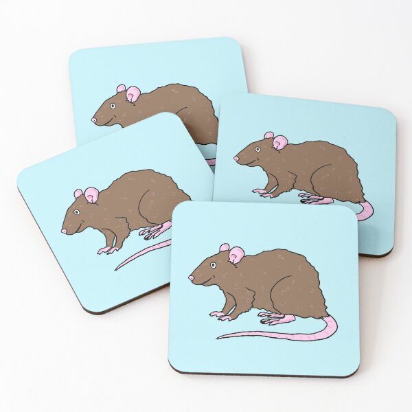 Item preview,  brown rat designed and sold by madebyi.