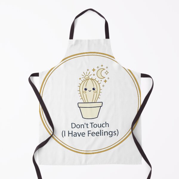 Item preview, "Don't Touch I Have Feelings" Funny Kawaii Cactus - Celestial Introvert Graphic - Cute Succulent Art designed and sold by BestChoiceService.