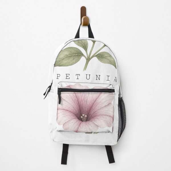 Item preview, Mauve Petunia Watercolor Botanical Flower Illustration Art Print designed and sold by FernLiz.