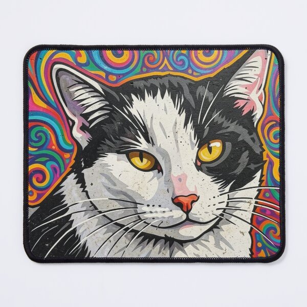 Item preview, Mickie Cat Urban Mural 6 designed and sold by Reclining Buddha Cat.