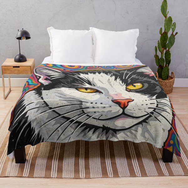 Item preview, Mural urbano de Mickie Cat 6 designed and sold by Reclining Buddha Cat.