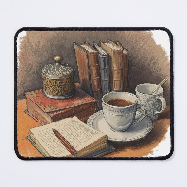 Item preview, Vintage Still Life Coffee Books Aesthetic designed and sold by Coffread.