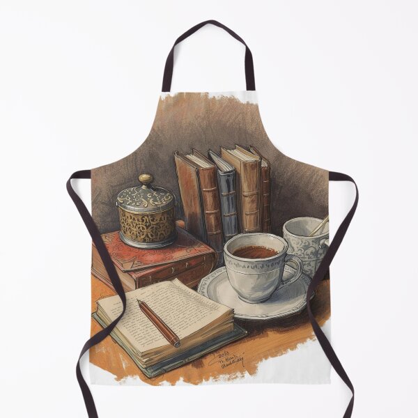 Item preview, Vintage Still Life Coffee Books Aesthetic designed and sold by Coffread.