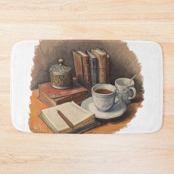 Item preview, Vintage Still Life Coffee Books Aesthetic designed and sold by Coffread.